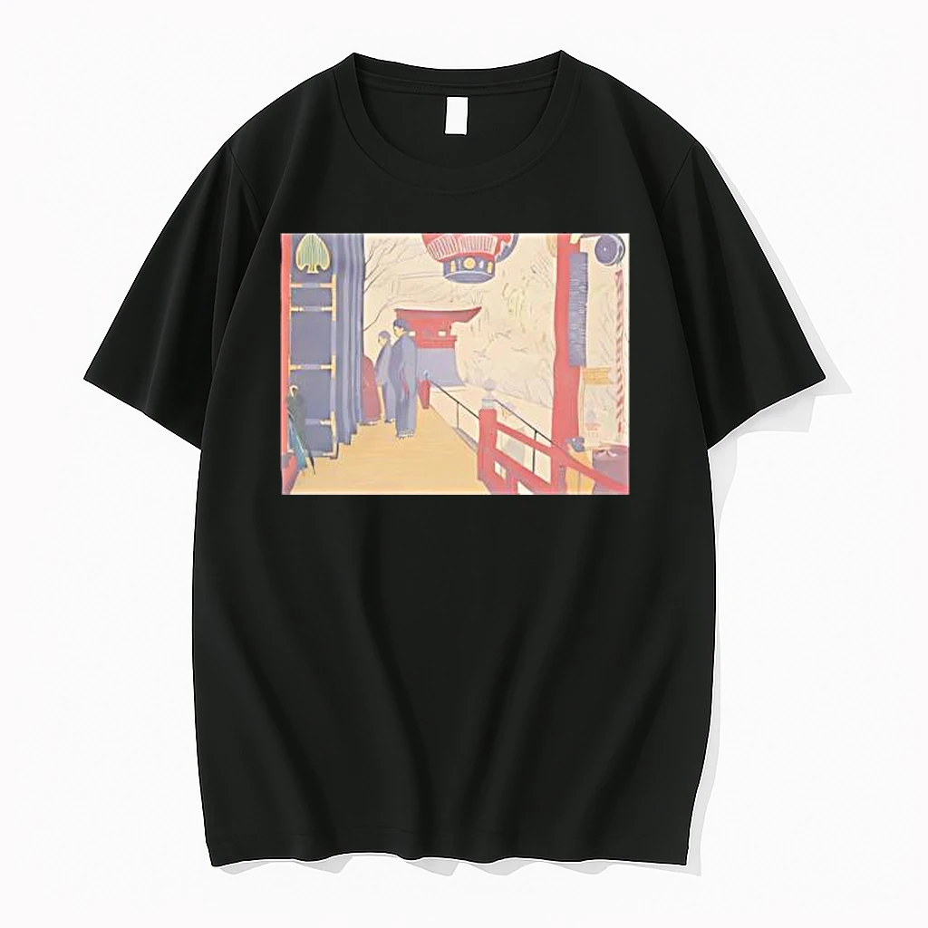 Meguro Fudo Temple Winter Pilgrimage Picture Shirts