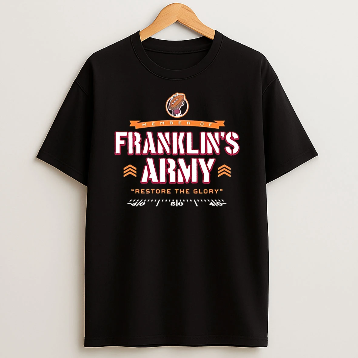 Member Of Franklins Army Restore The Glory Virginia Tech Football Shirts