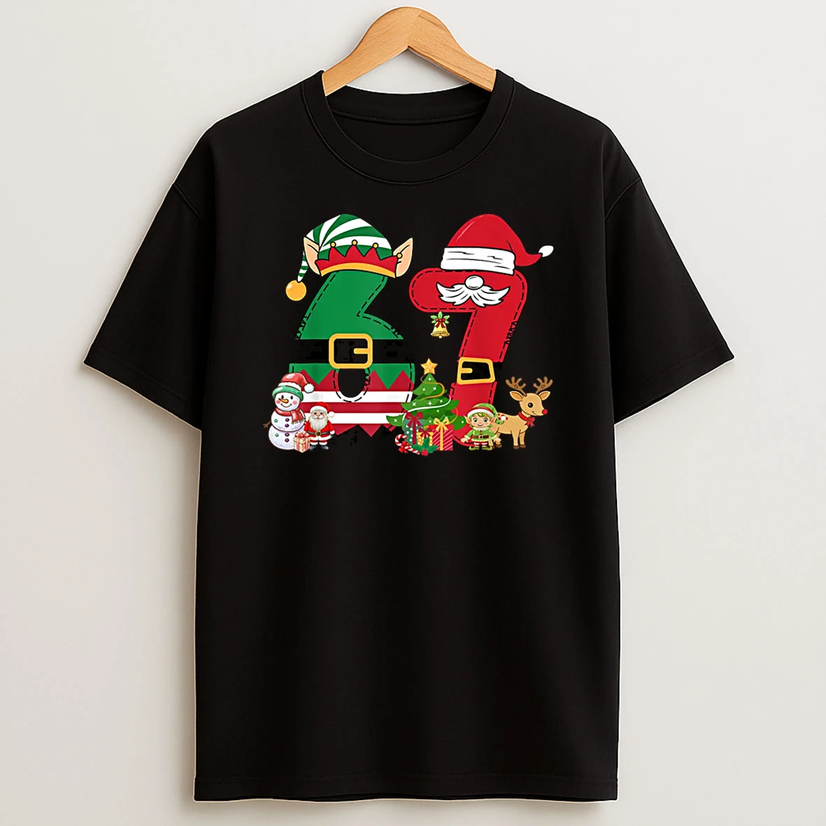 Meme 6 7 Christmas 67 Santa Elf Shirts