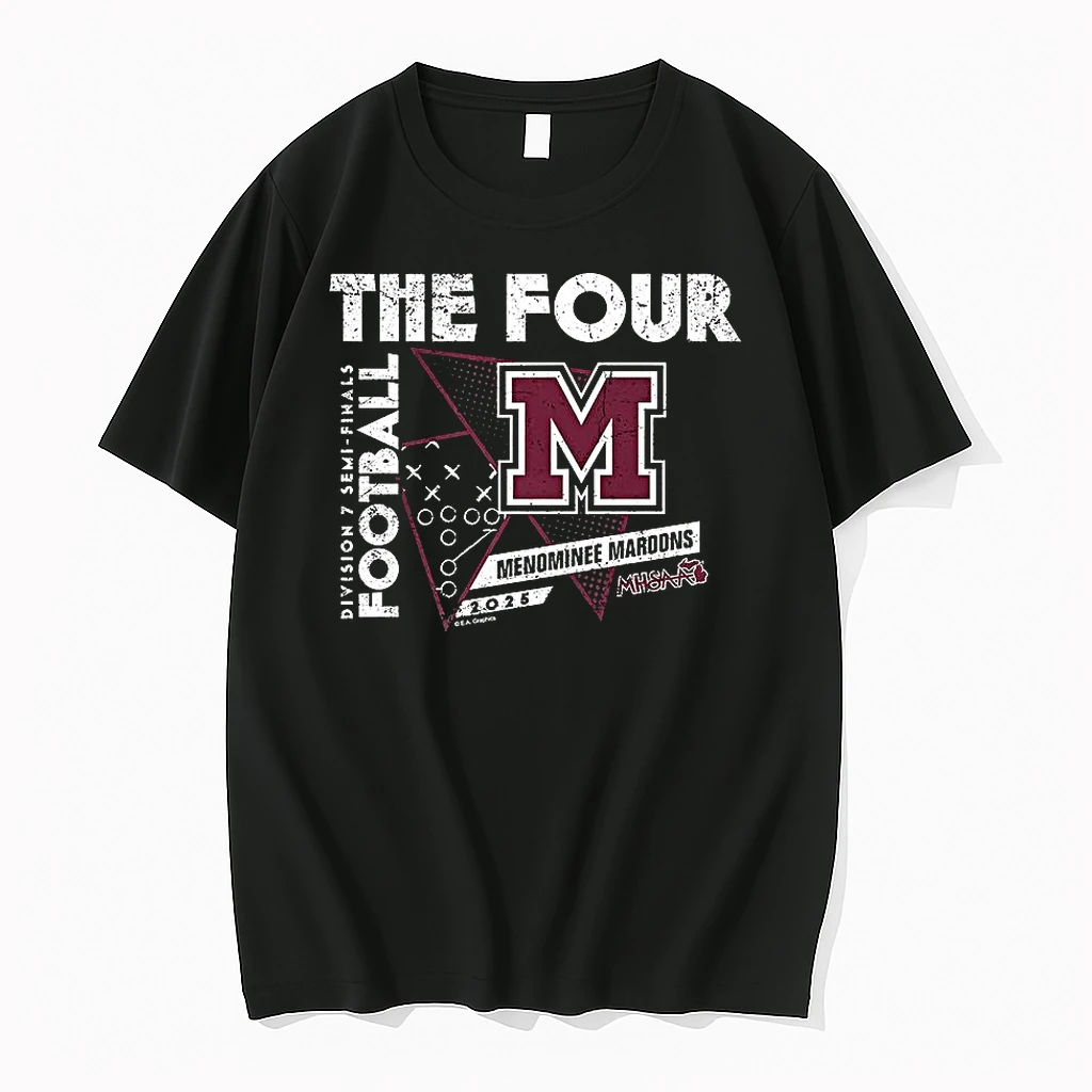 Menominee Maroons 2025 Mhsaa Football Division 7 The Four Shirts
