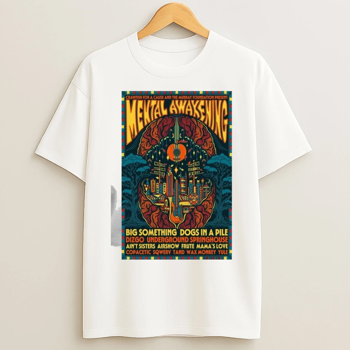 Mental Awakening Music Festival Atlanta Ga March 27 28 2026 T Shirts