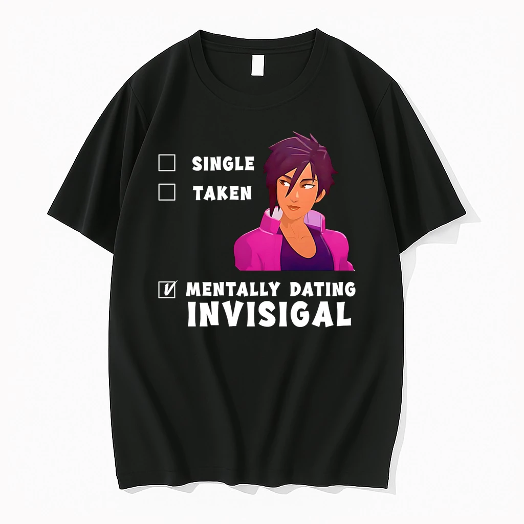 Mentally Dating Invisigal Dispatch Game Shirts