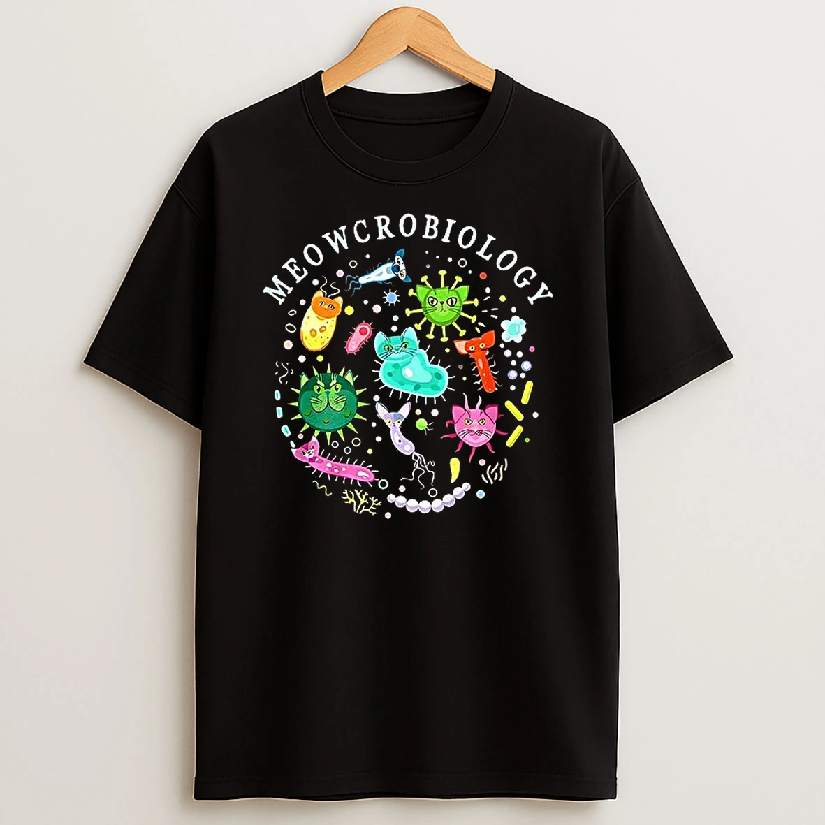 Meowcrobiology Cat Shirts