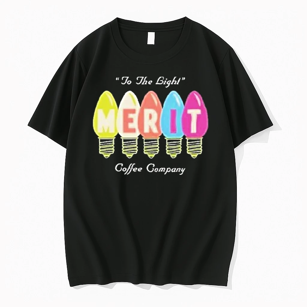 Merit To The Light Coffee Co Vintage Lightbulb Shirts