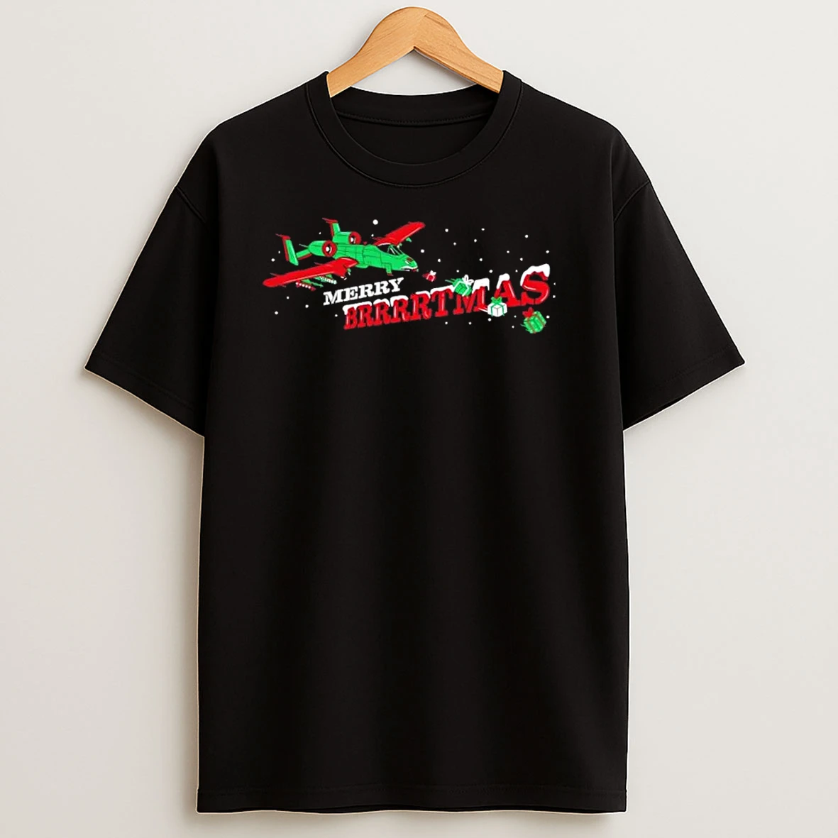 Merry Brrrrtmas Christmas T Shirts