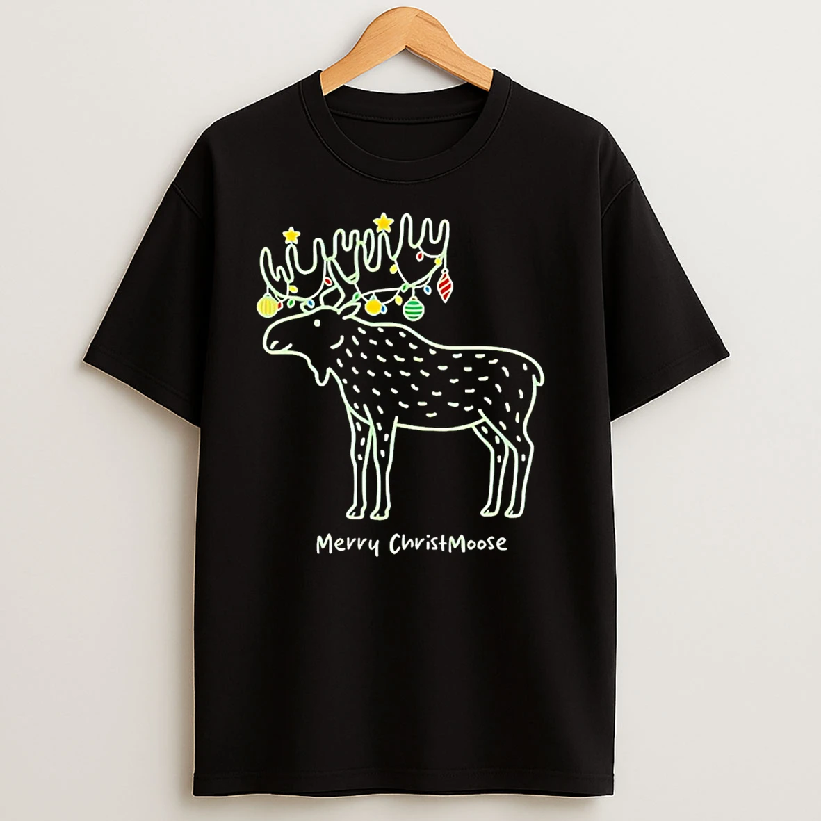 Merry Christmoose Christmas T Shirts