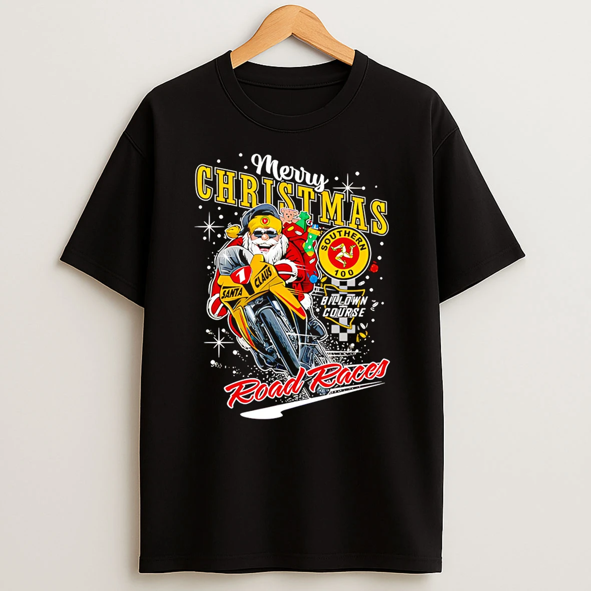 Merry Christmas Billown Course Road Races Shirts