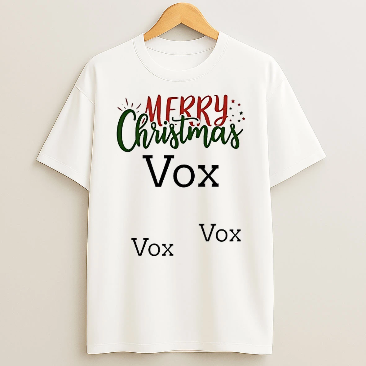 Merry Christmas Vox Vox Vox Shirts