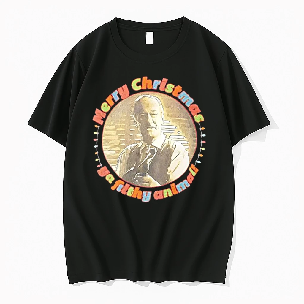 Merry Christmas Ya Filthy Animal Retro Movie Shirts
