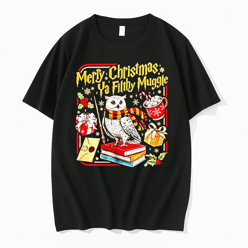 Merry Christmas Ya Filthy Muggle Hedwig Shirts