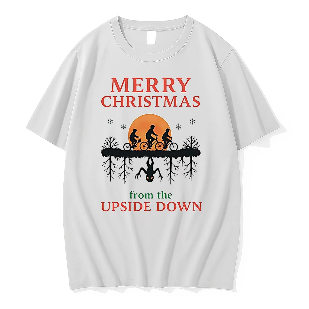 Merry Christmas From The Upside Down Stranger Things Shirts