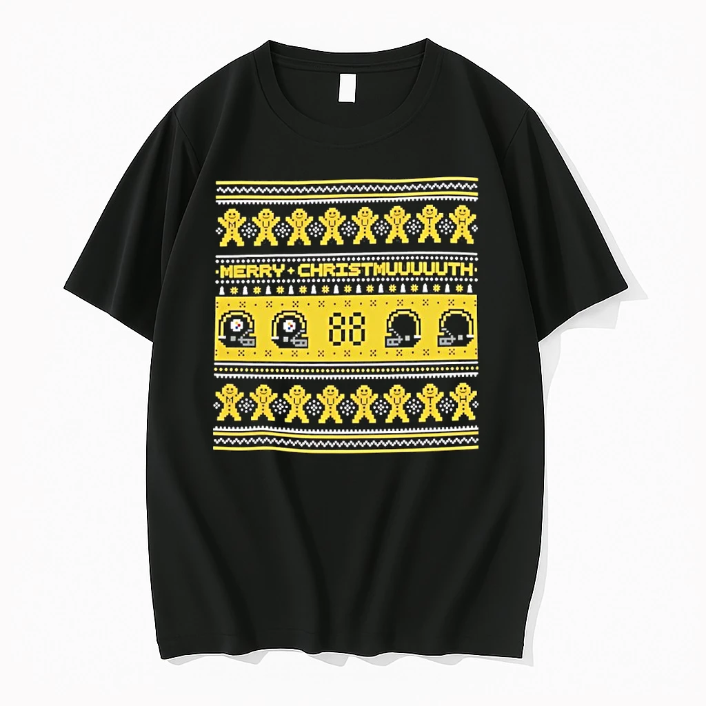 Merry Christmuuuuuth Pat Freiermuth Steelers Ugly Shirts