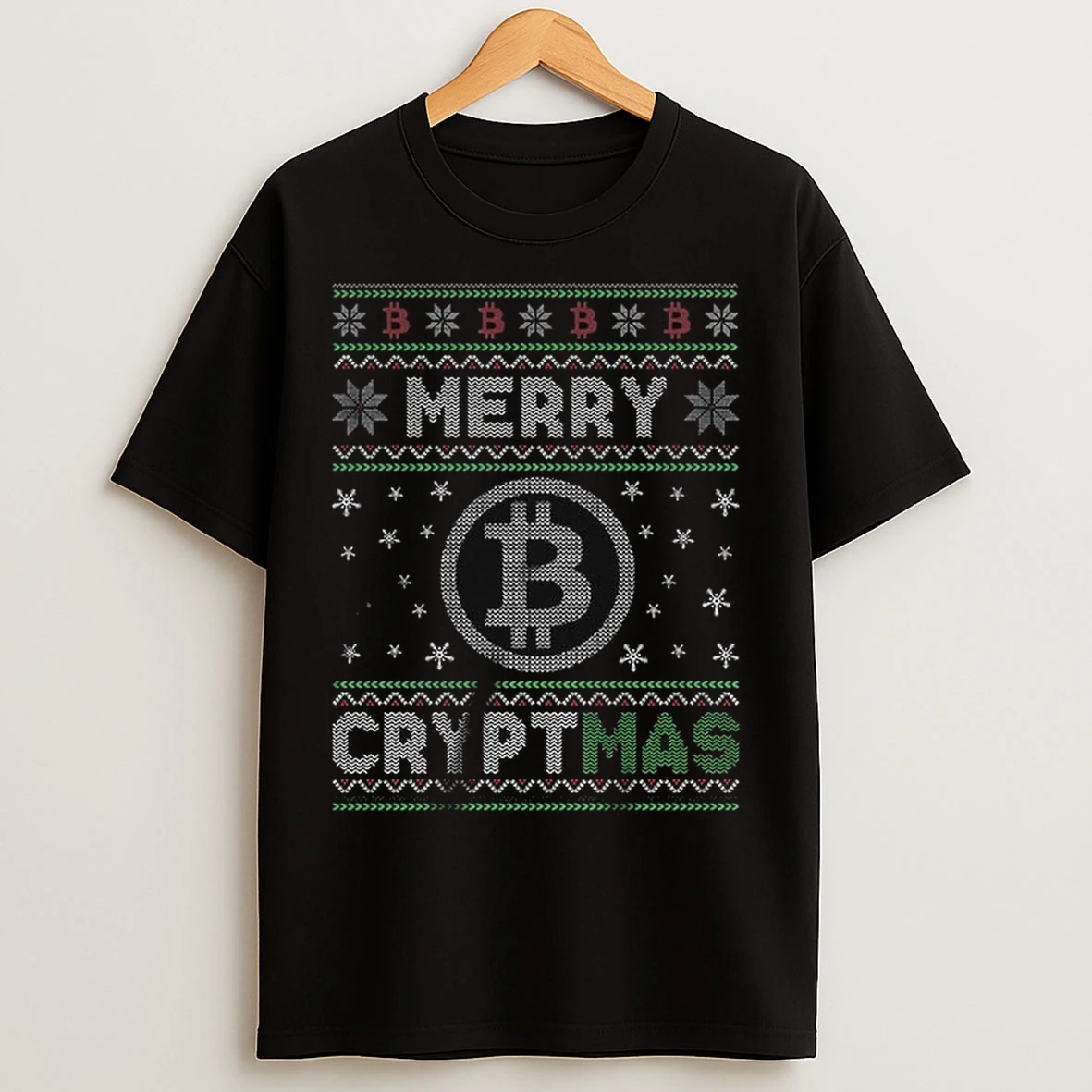 Merry Cryptmas Bitcoin Merry Christmas T Shirts