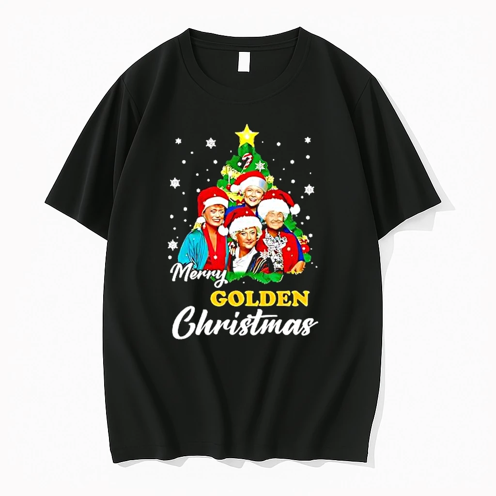Merry Golden Christmas Trends Stylish Shirts