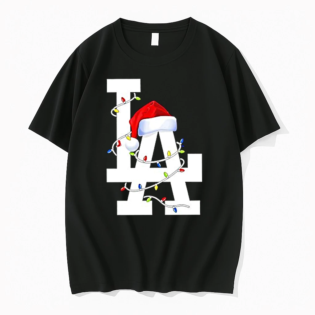 Merry La Dodgers Christmas Lights Shirts