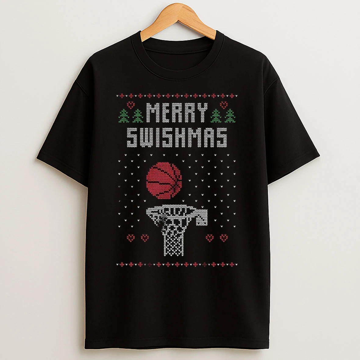 Merry Swishmas Basketball Merry Christmas T Shirts