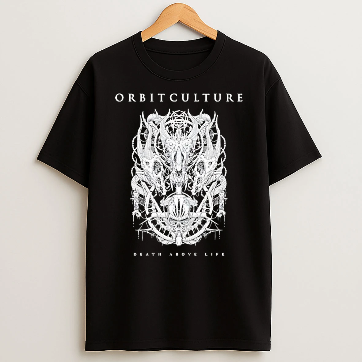 Metal Hammer X Orbit Culture Death Above Life Shirts