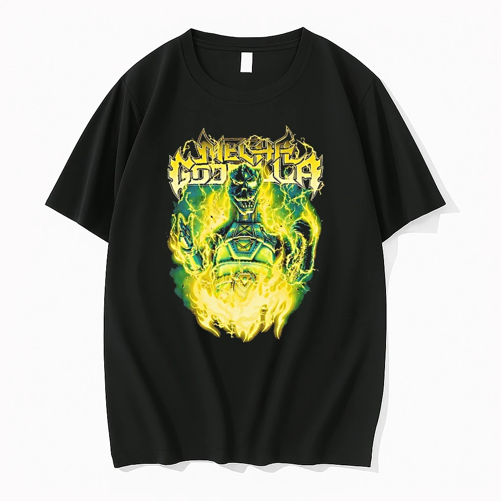 Metalcropolis Mechagodzilla Heavy Metal Shirts