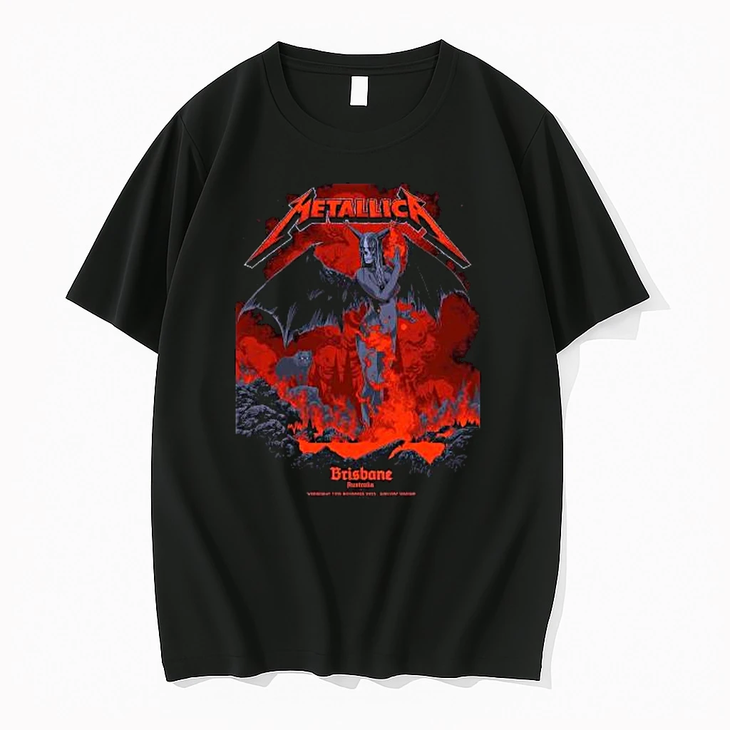 Metallica M72 Brisbane Australia Pop Up Suncorp Stadium On 12 November 2025 Shirts