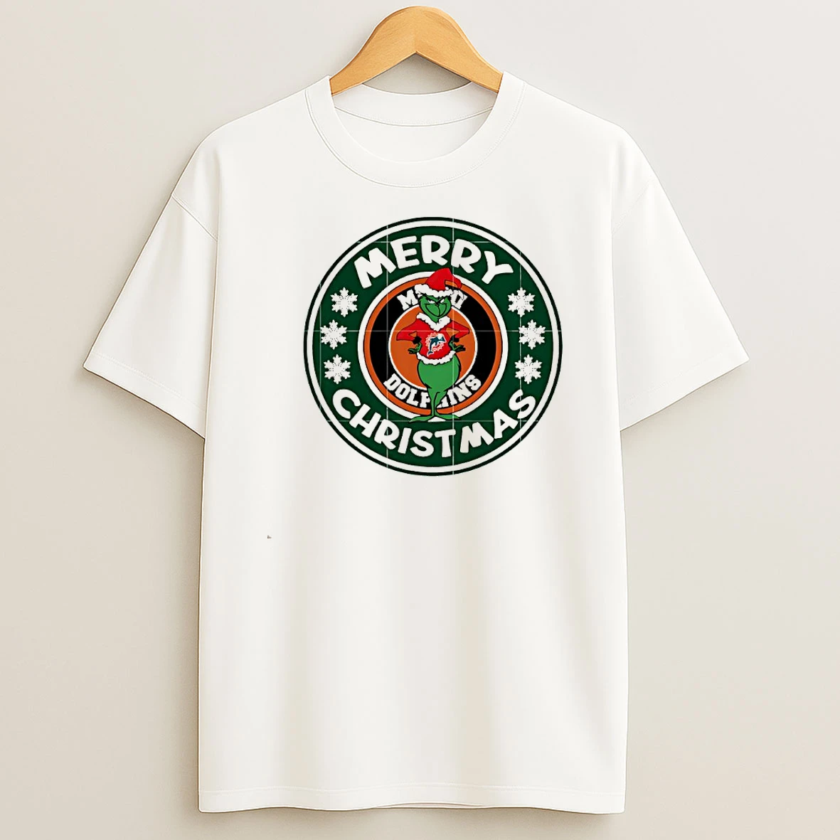 Miami Dolphins Grinch Merry Christmas Shirts