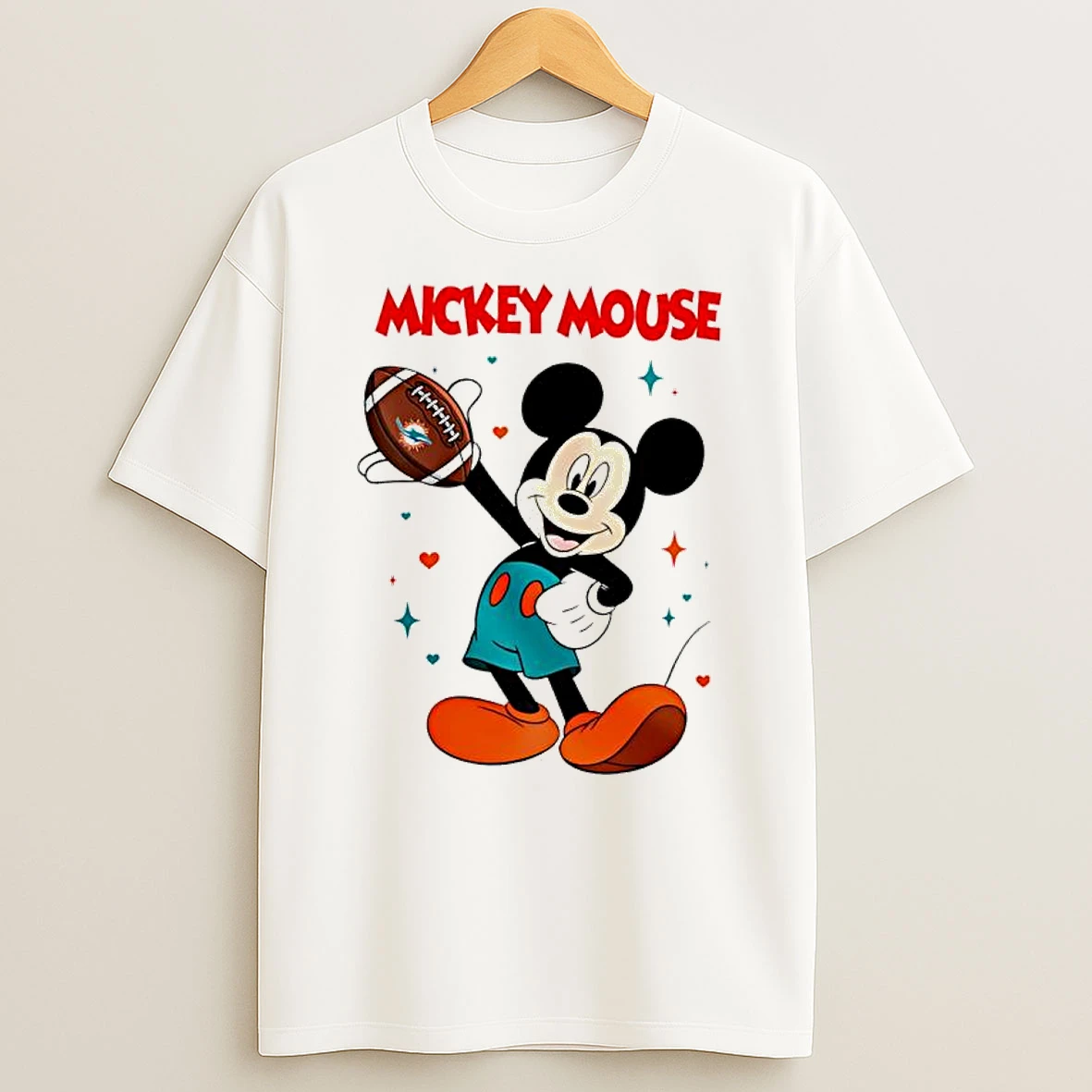 Miami Dolphins Mickey Mouse Player 2025 Shirts