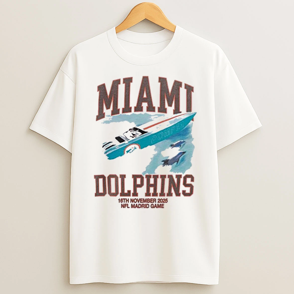 Miami Dolphins Nfl Madrid Game Fins For The Win Shirts