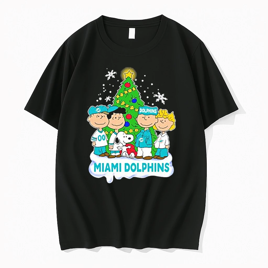 Miami Dolphins X The Peanuts Christmas 2025 Shirts