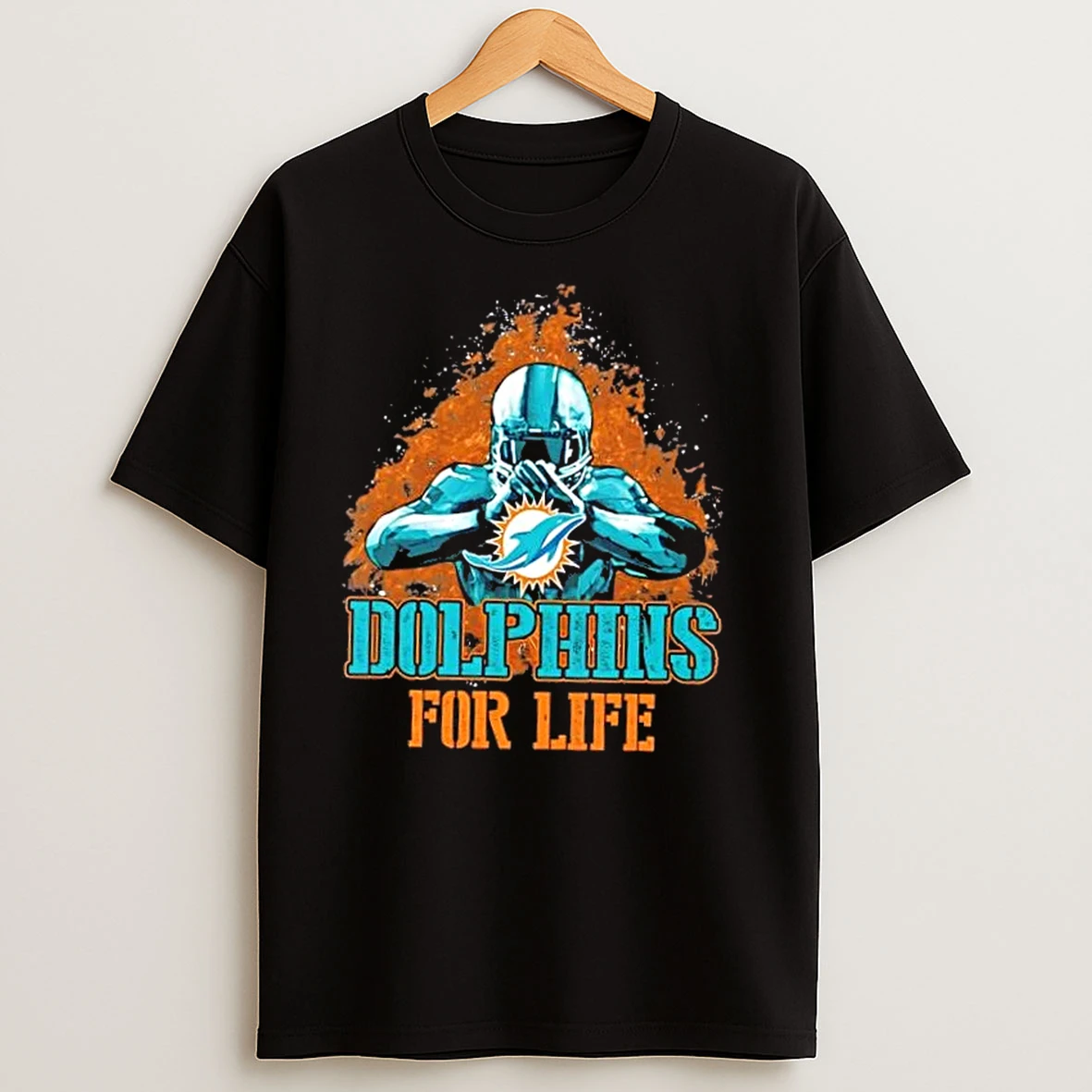 Miami Dolphins Football For Life T Shirts