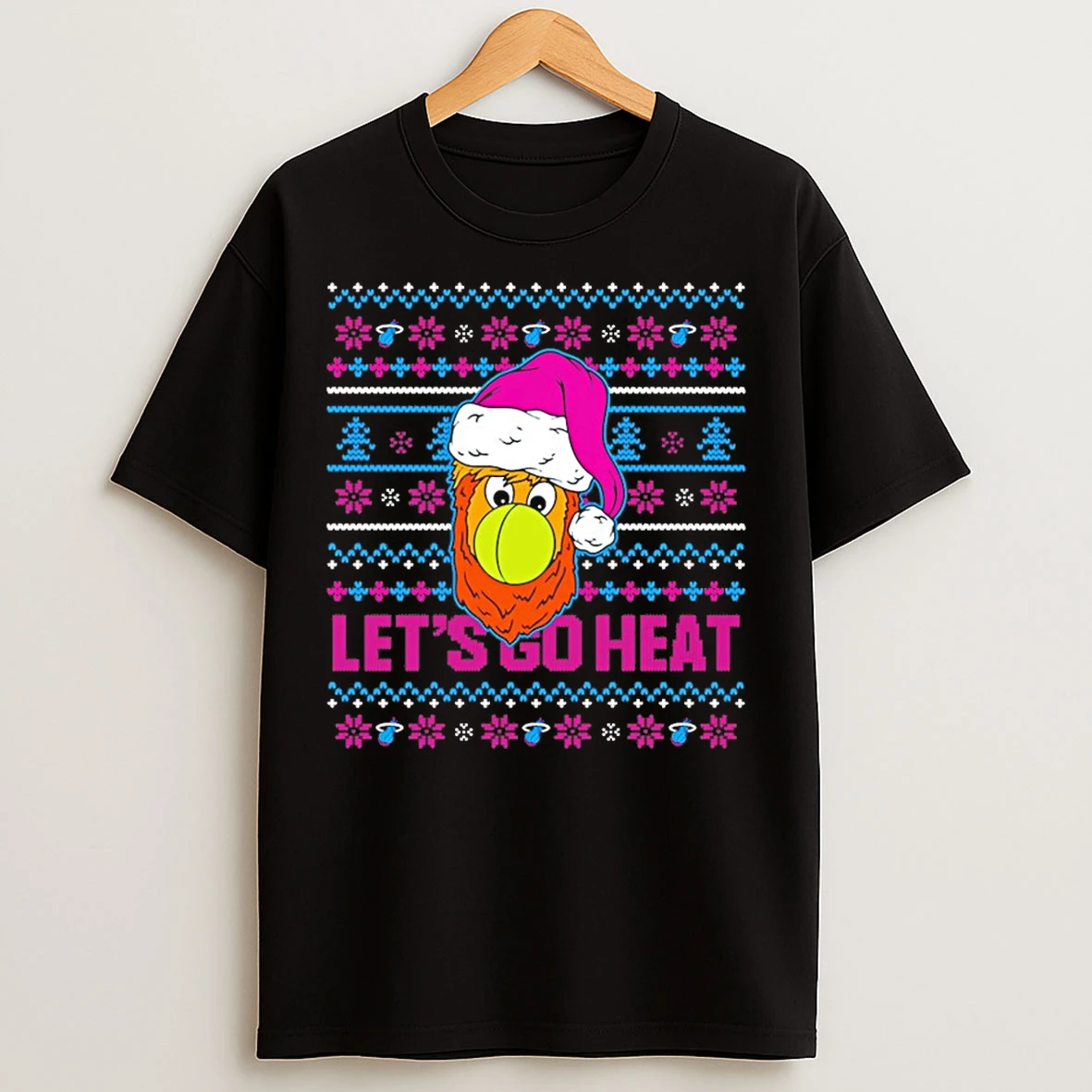 Miami Heat Lets Go Heat Christmas T Shirts