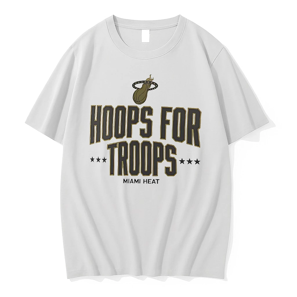 Miami Heat Hoops For Troops Shirts