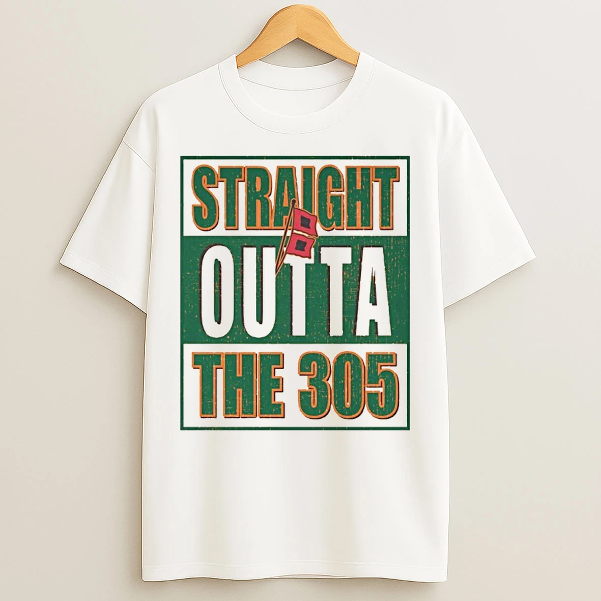 Miami Hurricanes Straight Outta The 305 T Shirts