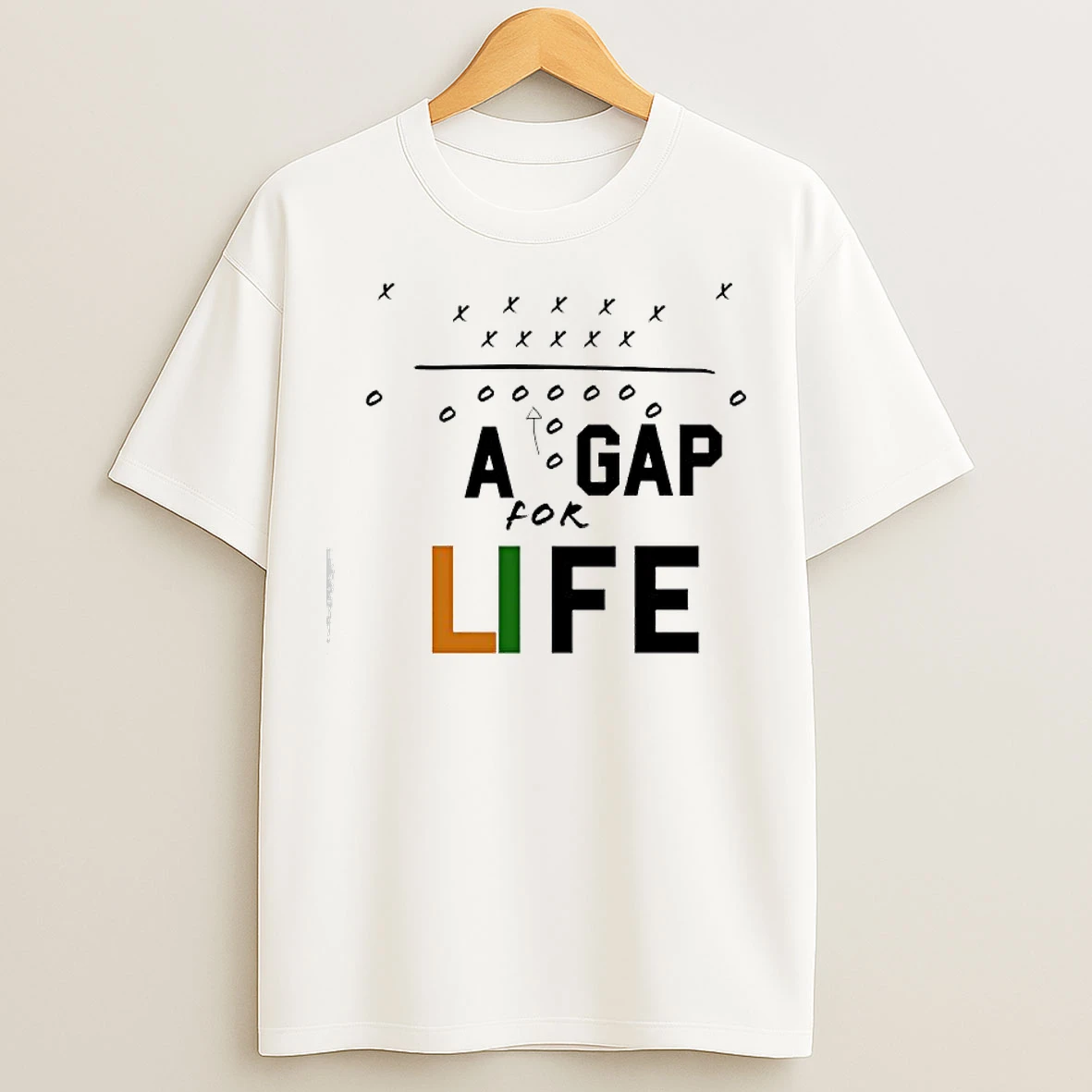 Miami Hurricanes A Gap For Life T Shirts