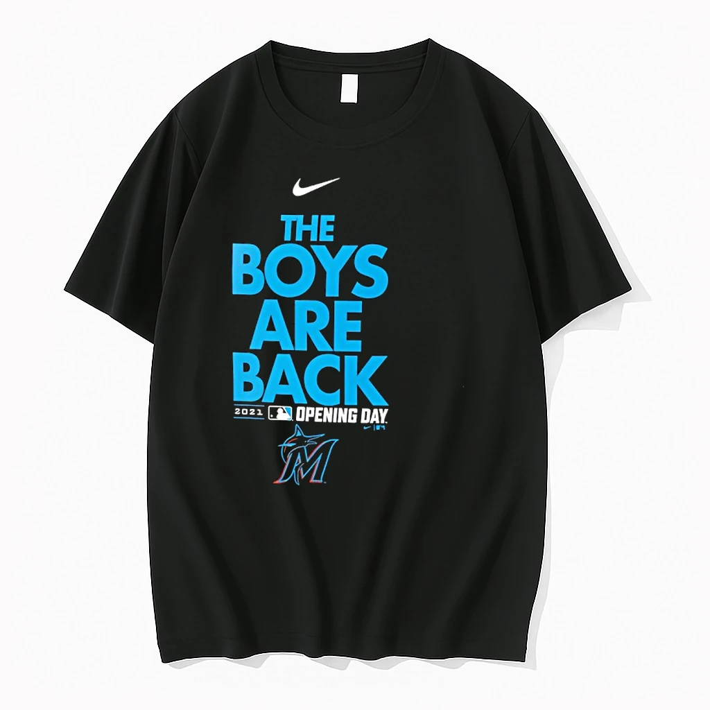Miami Marlins The Boys Are Back Opening Day Shirts