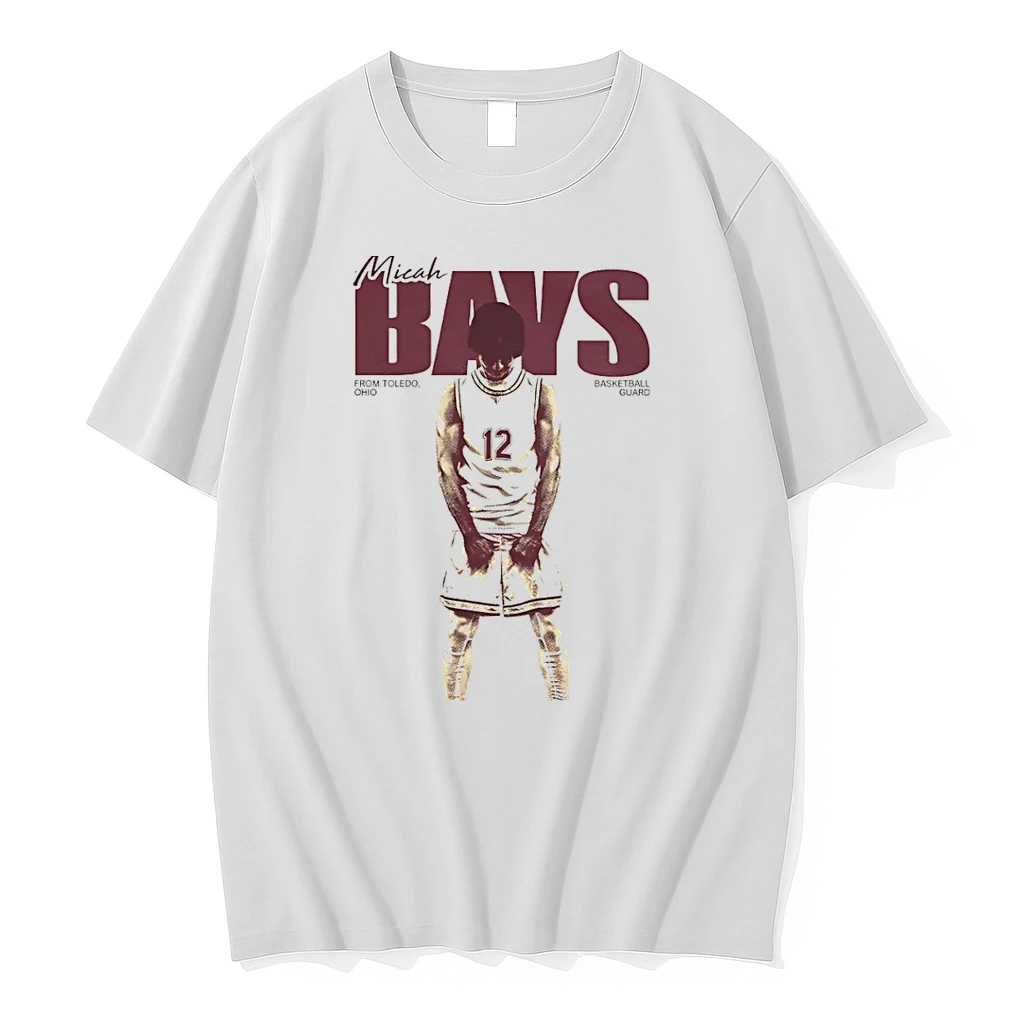 Micah Bays Basketball Guard From Toledo Ohio Vintage Shirts