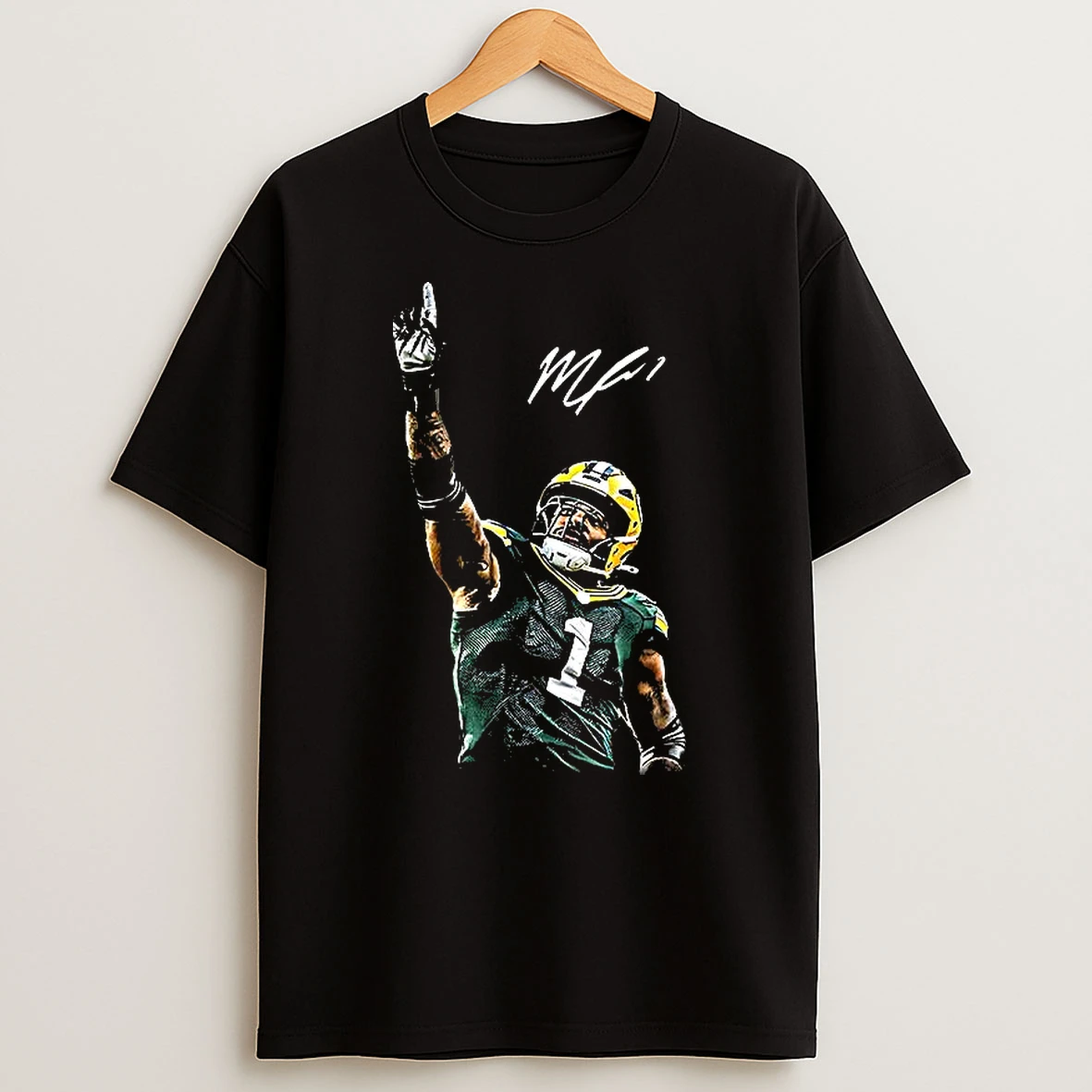 Micah Parsons Green Bay Packers Football One Up Signature Shirts
