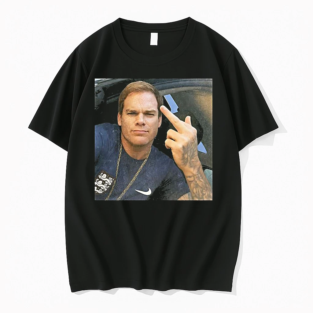 Michael C Hall Dexter Morgan Middle Finger Meme Shirts