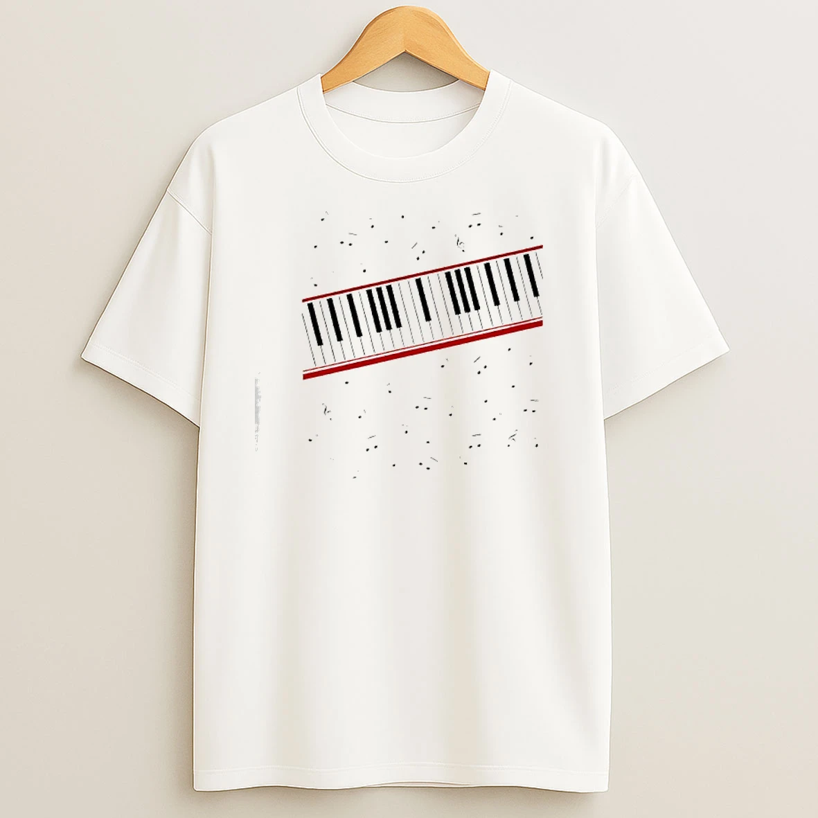Michael Jackson Beat It Piano Keys T Shirts