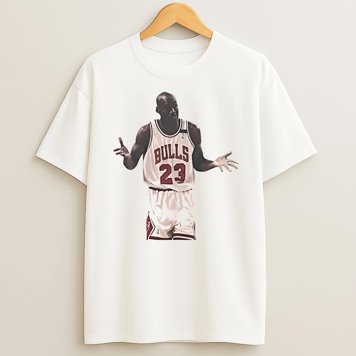 Michael Jordan Chicago Bulls Shrug Shirts