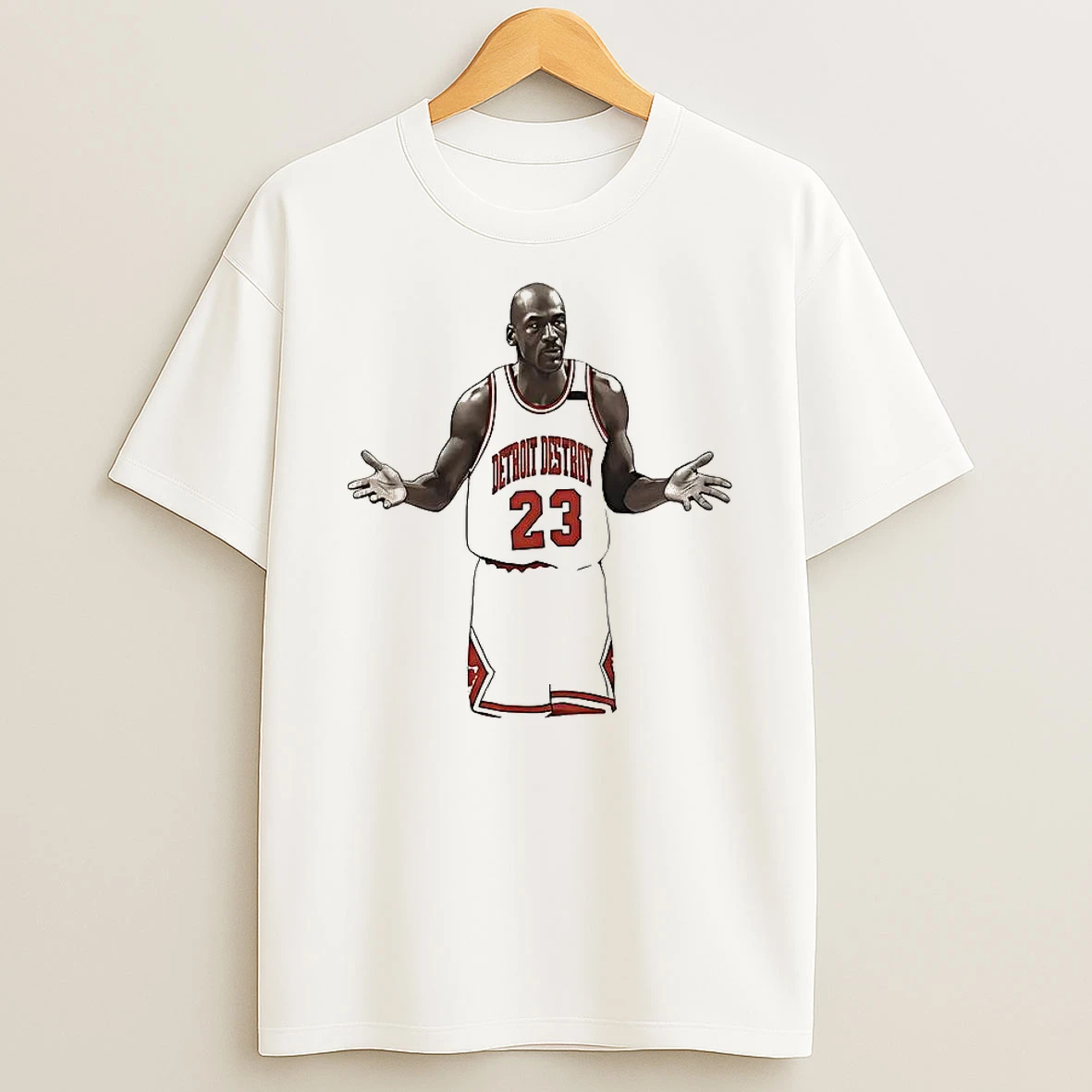 Michael Jordan Detroit Destroy Shirts