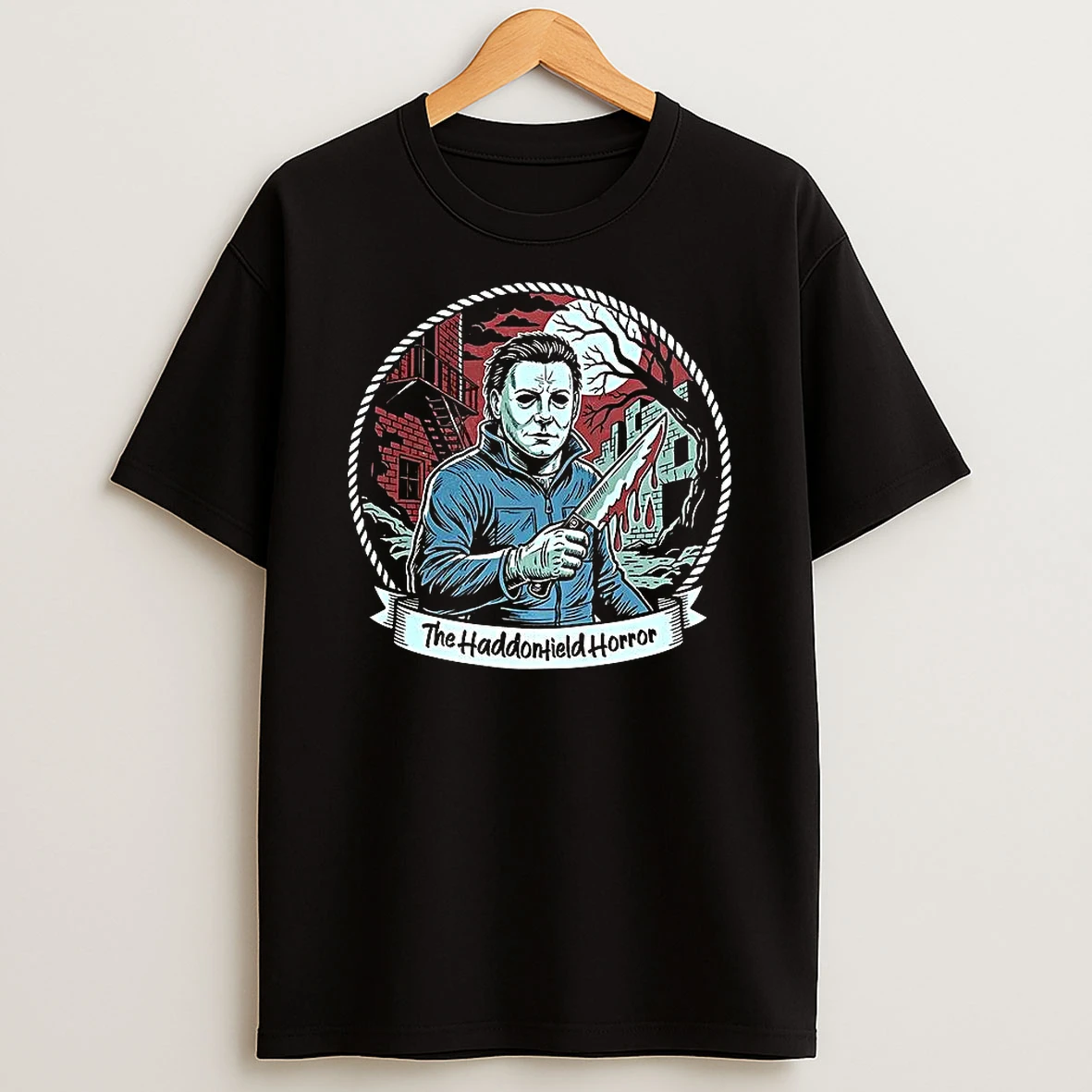 Michael Myers The Haddonfield Horror Halloween Shirts
