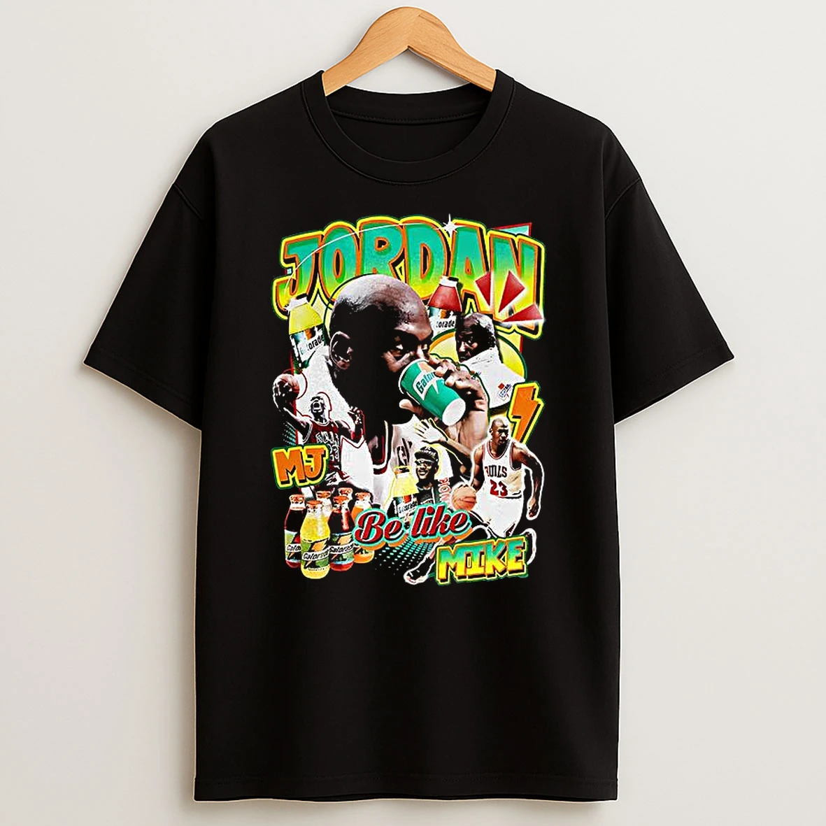 Michael X Gatorade Be Like Mike Graphic Shirts