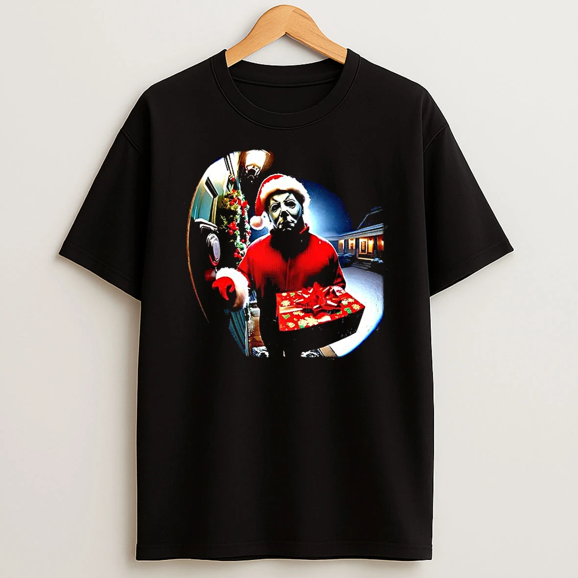 Michael Mayer Knock On The Door Merry Christmas Shirts