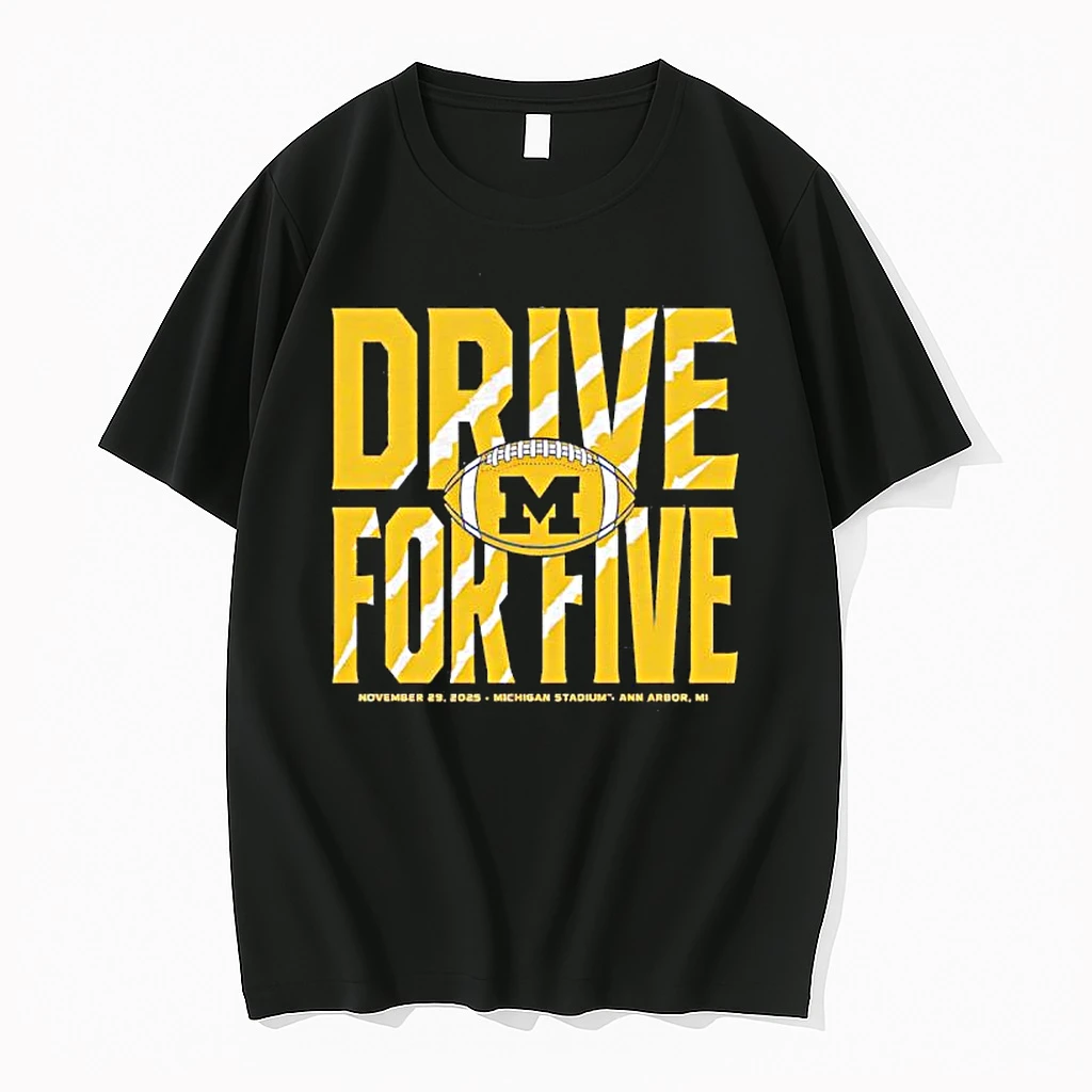 Michigan Drive For Five The Game Shirts