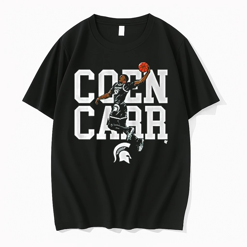 Michigan State Basketball Air Coen Carr 2025 Shirts