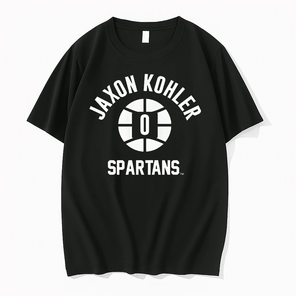 Michigan State Spartans Basketball Jaxon Kohler Name Number Ball Shirts