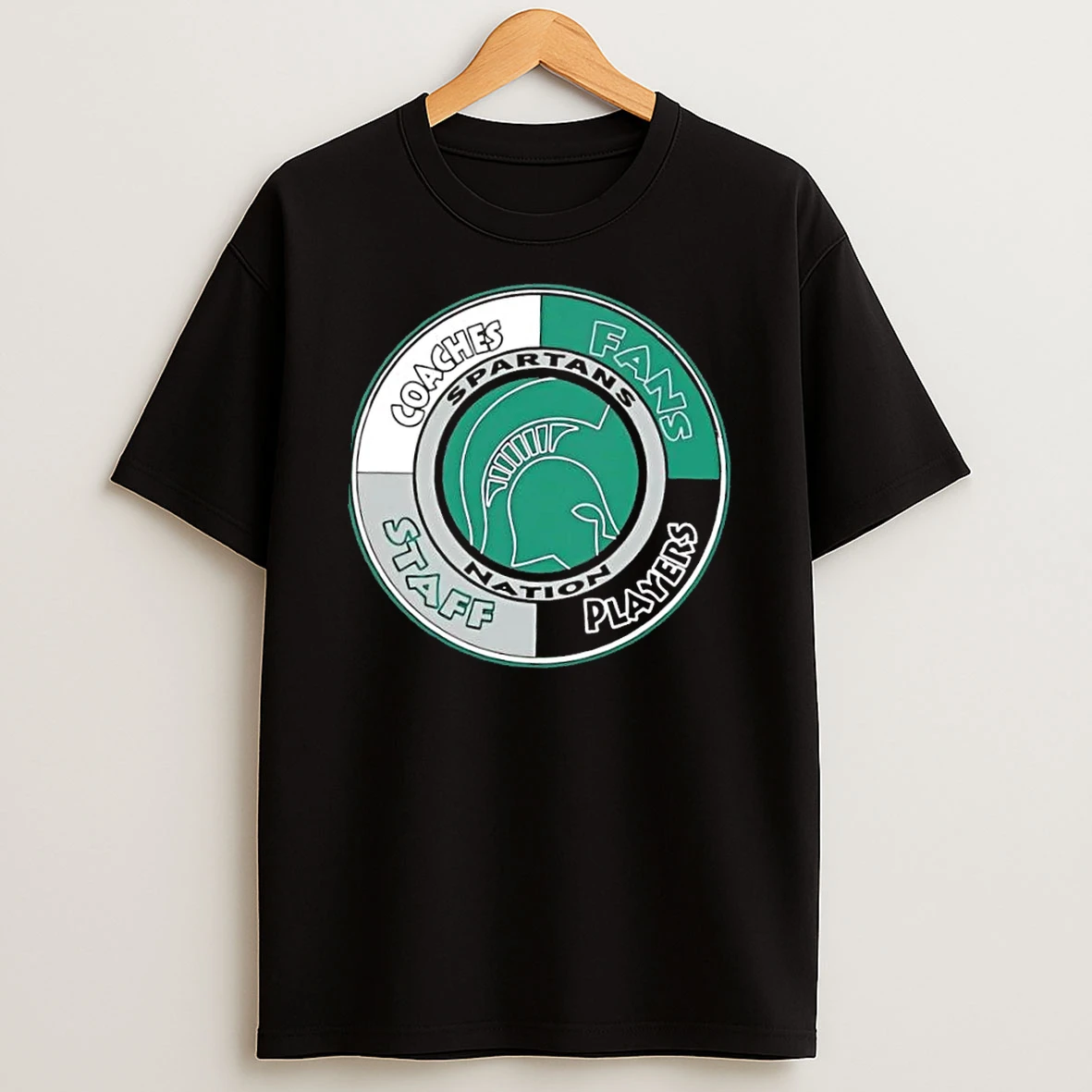 Michigan State Spartans Nation Coaches Fans Staff Players Shirts