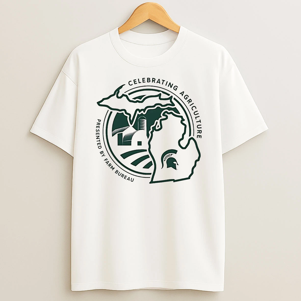 Michigan State Spartans Celebrating Agriculture Shirts