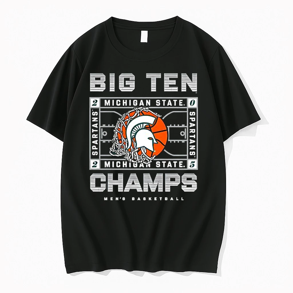Michigan State Spartans Mens Basketball Big Ten Champs Shirts
