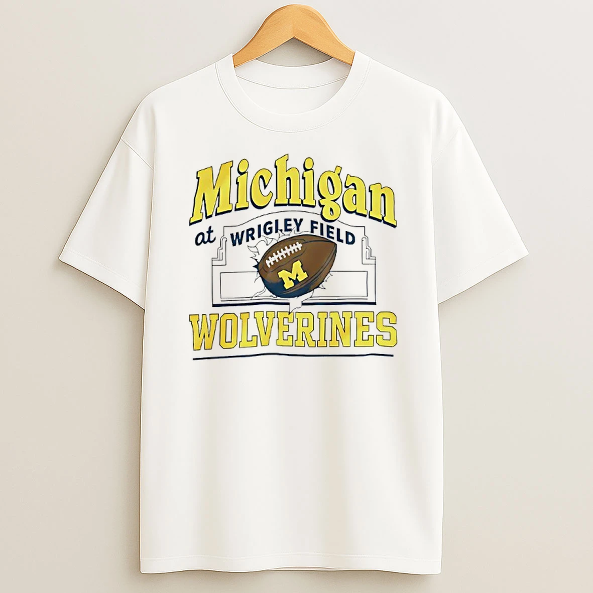 Michigan Wolverines Football At Wrigley Field 2025 Shirts