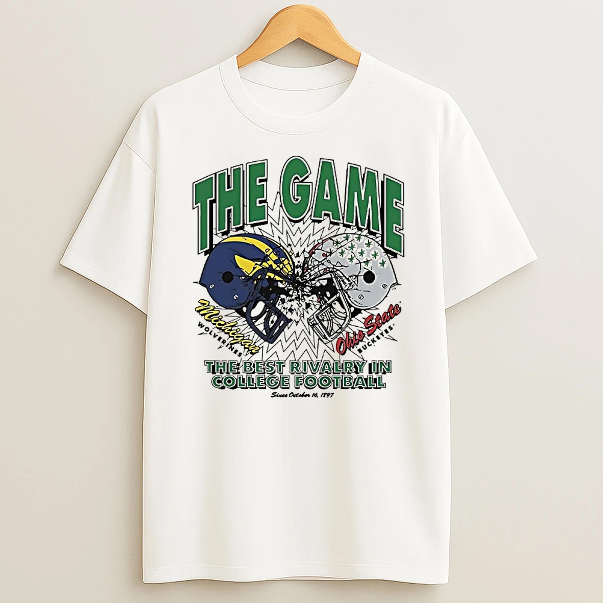 Michigan Wolverines Vs Ohio State Buckeyes The Game The Best Rivalry In College Football Shirts